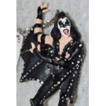 5 x Kiss Christmas Figurine Ornaments - Officially Licensed Merchandise - New & Unused - RRP £75 -