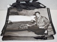 9 x Elvis Presley Eco Tote Shopper Bags - Size: 40 x 30 cms - Polypropylene Eco Material With
