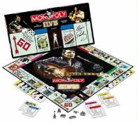 1 x Monopoly Board Game - ELVIS PRESLEY COLLECTORS EDITION - Officially Licensed Merchandise -