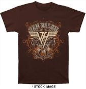 1 x VAN HALEN Rock and Roll Logo Short Sleeve Men's T-Shirt by Gildan - Size: Medium - Colour: