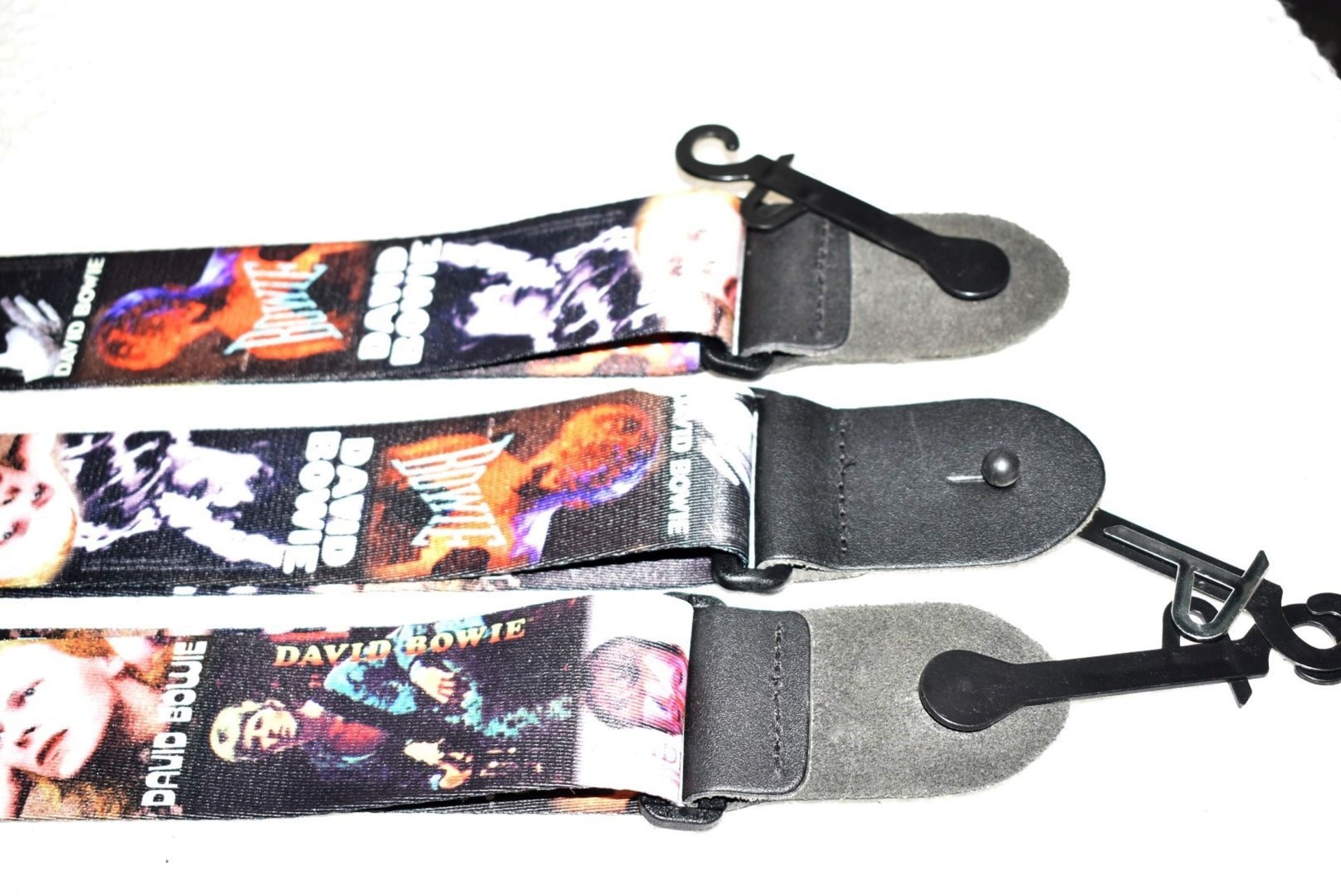 3 x David Bowie Guitar Straps by Perri's - Officially Licensed Merchandise - RRP £90 - New & Unused - Image 7 of 8