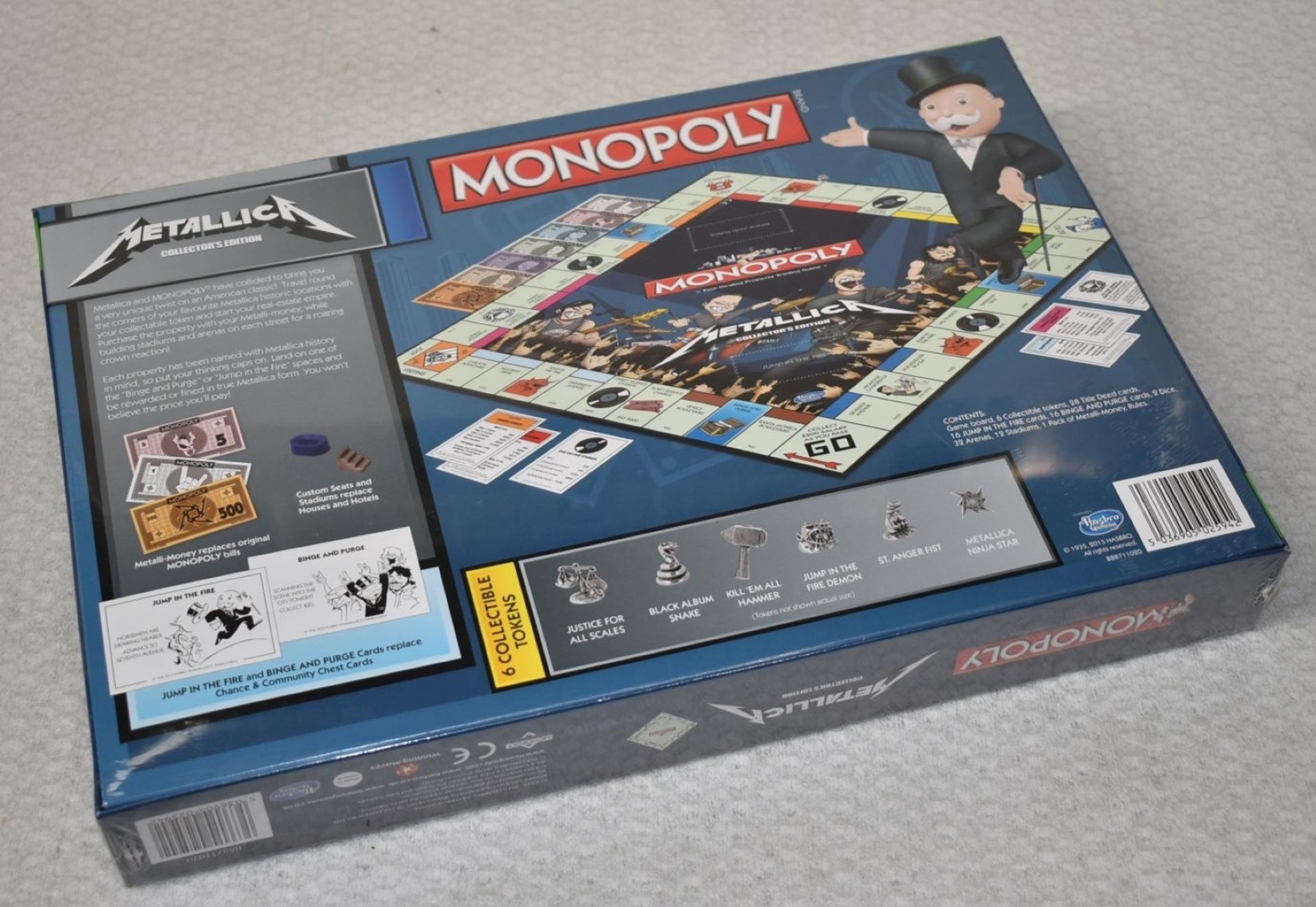 1 x Monopoly Board Game - METALLICA COLLECTORS EDITION - Officially Licensed Merchandise - New & - Image 3 of 5