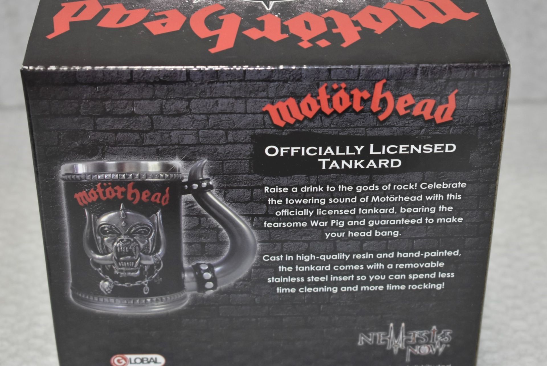 1 x Motorhead Drinks Tanker By Nemesis Now - Features Detailed Warpig Sculpture, Hand Painted - Image 5 of 11