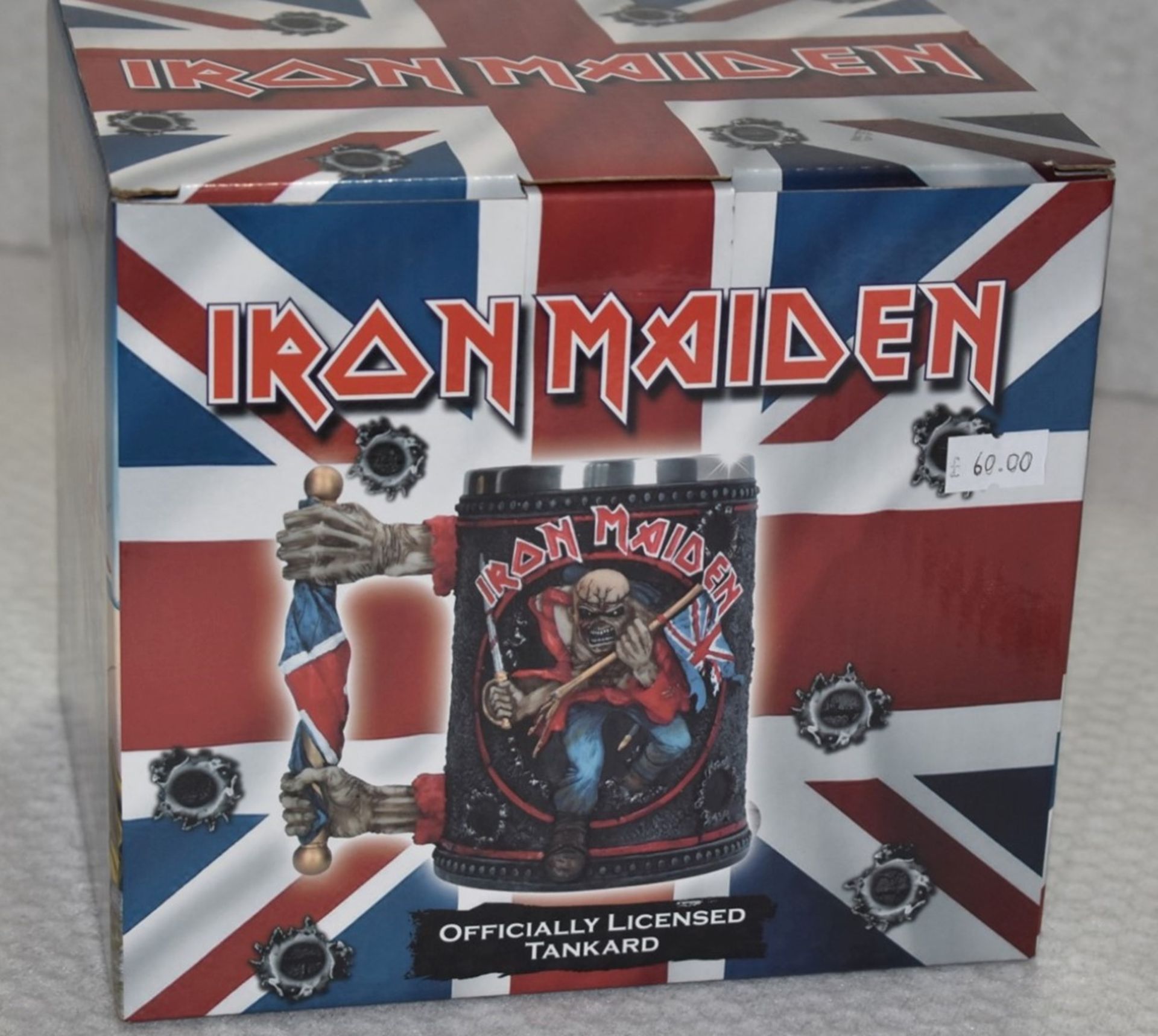 1 x Iron Maiden Tankard Beer Mug - RRP £60 - High Quality Hand Painted - Removable Insert - - Image 5 of 13