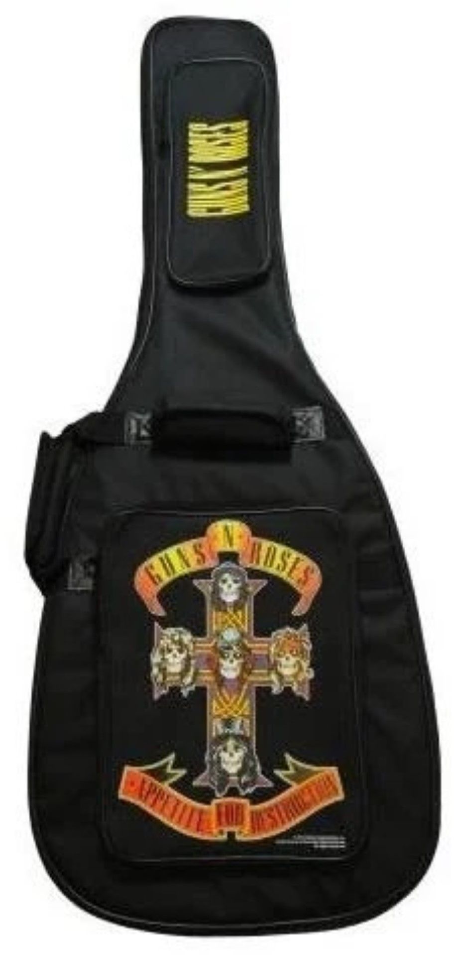 1 x Guns N Roses Electric Guitar Gig Bag By Perris - Officially Licensed Merchandise - New & Unused