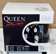 6 x Rock n Roll Themed Band Drinking Mugs - QUEEN BOHEMIAN RHAPSODY - Officially Licensed