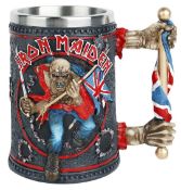 1 x Iron Maiden Tankard Beer Mug - RRP £60 - High Quality Hand Painted - Removable Insert -