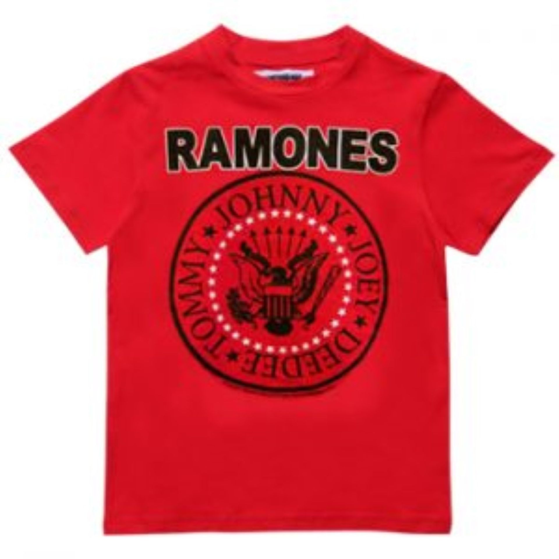 3 x Rock and Roll Themed KISS, Ramones and AC/DC Short Sleeve Baby T-Shirts - Size: 6 Months - - Image 5 of 10