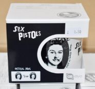 6 x Rock n Roll Themed Band Drinking Mugs - THE SEX PISTOLS - Officially Licensed Merchandise by GB