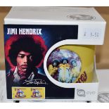 6 x Rock n Roll Themed Band Drinking Mugs - JIMI HENDRIX - Officially Licensed Merchandise by GB