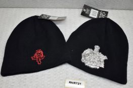 2 x Beenie Bob Hats Featuring Ozzy Osbourne - Officially Licensed Merchandise - RRP £36 - New &