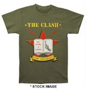 1 x THE CLASH Know Your Rights Logo Short Sleeve Men's T-Shirt by Gildan - Size: Extra Large -
