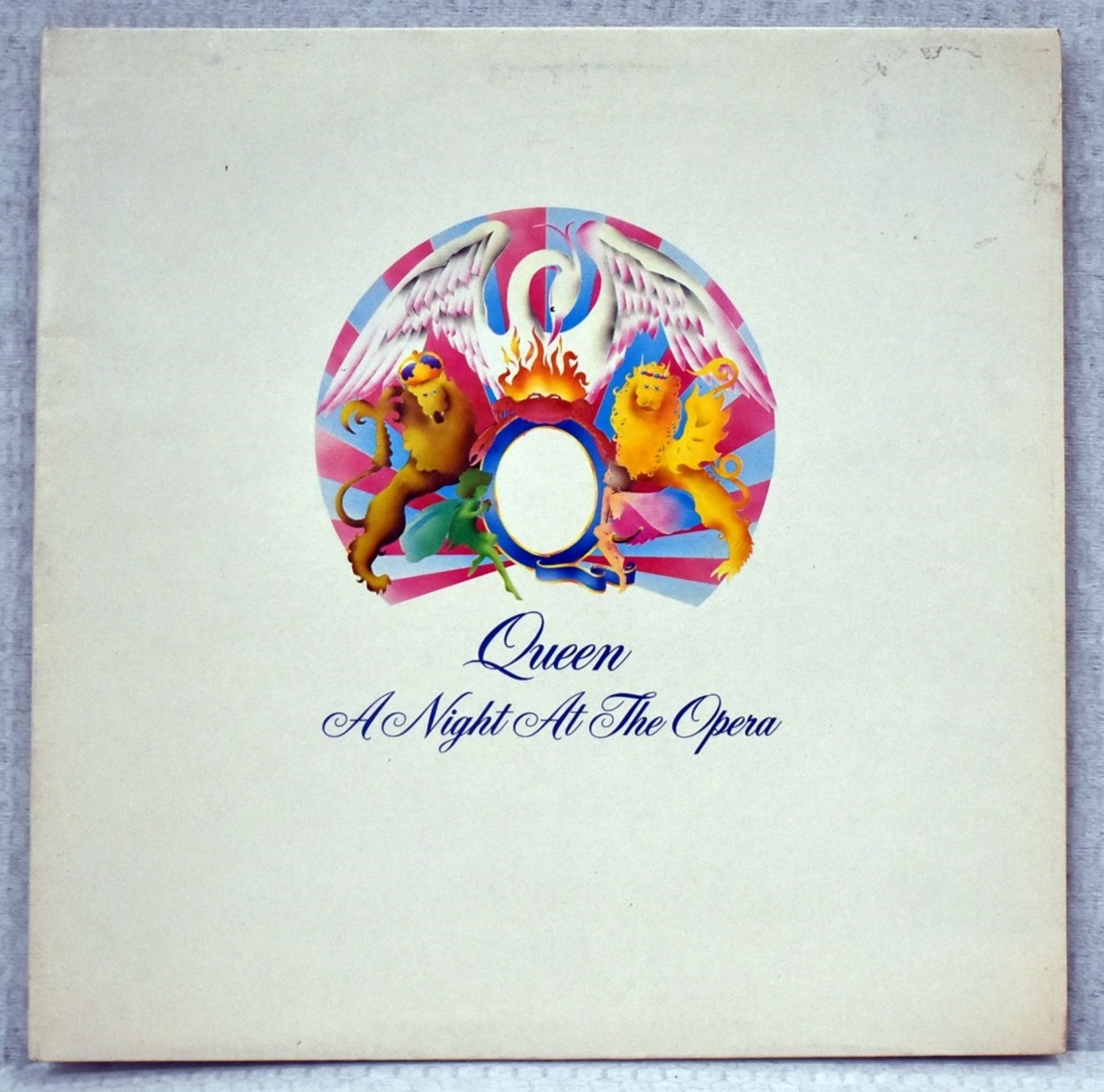 1 x QUEEN A Night At The Opera LP by EMI Records 1975 2 Sided 12 Inch Vinyl with Lyrics - Ref: - Image 2 of 21
