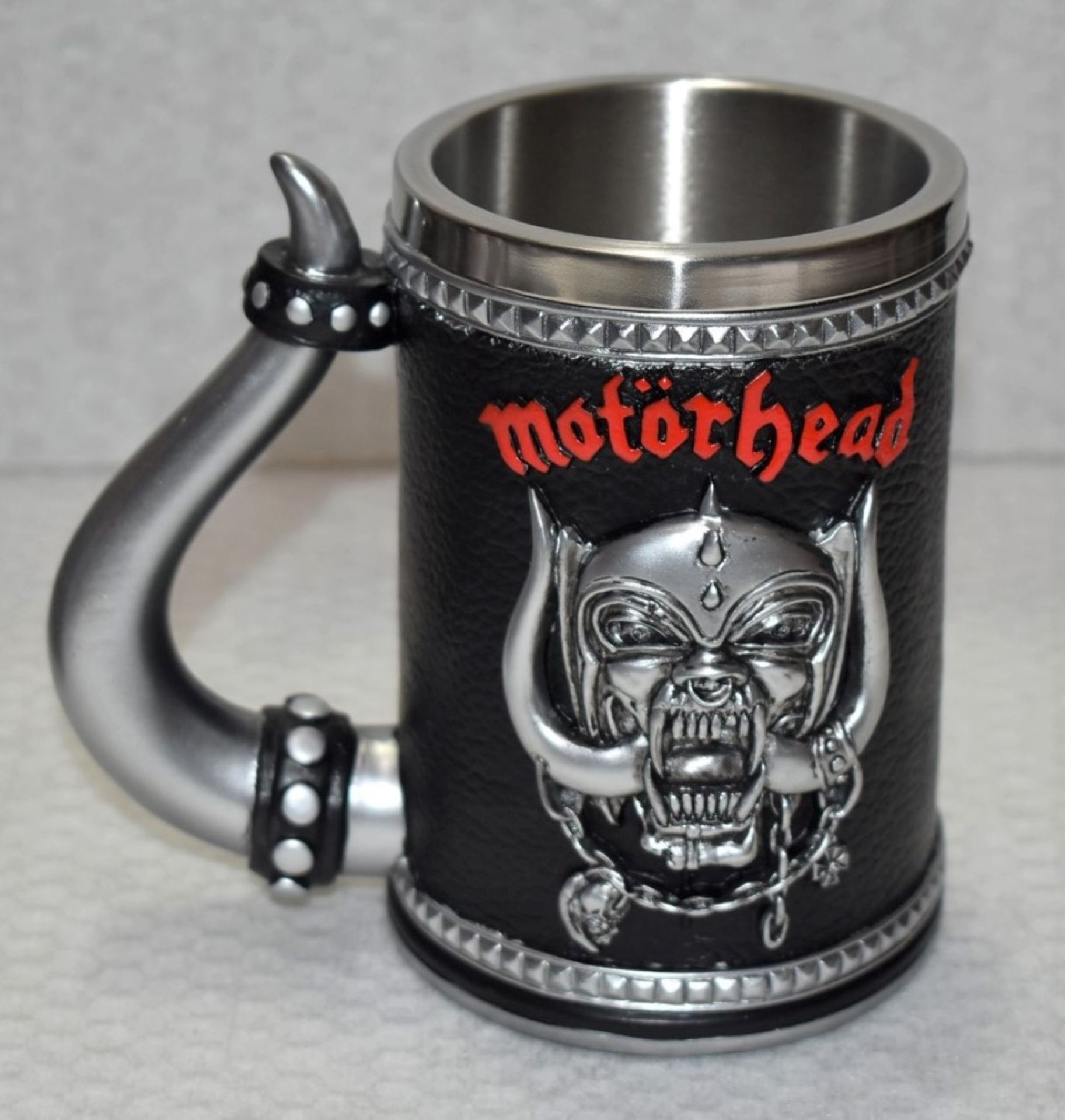 1 x Motorhead Drinks Tanker By Nemesis Now - Features Detailed Warpig Sculpture, Hand Painted - Image 7 of 11