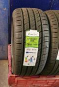 1 x Rapid P609 Motor Vehicle Car Tyre - Size: 245/40ZR17 95W - New and Unused