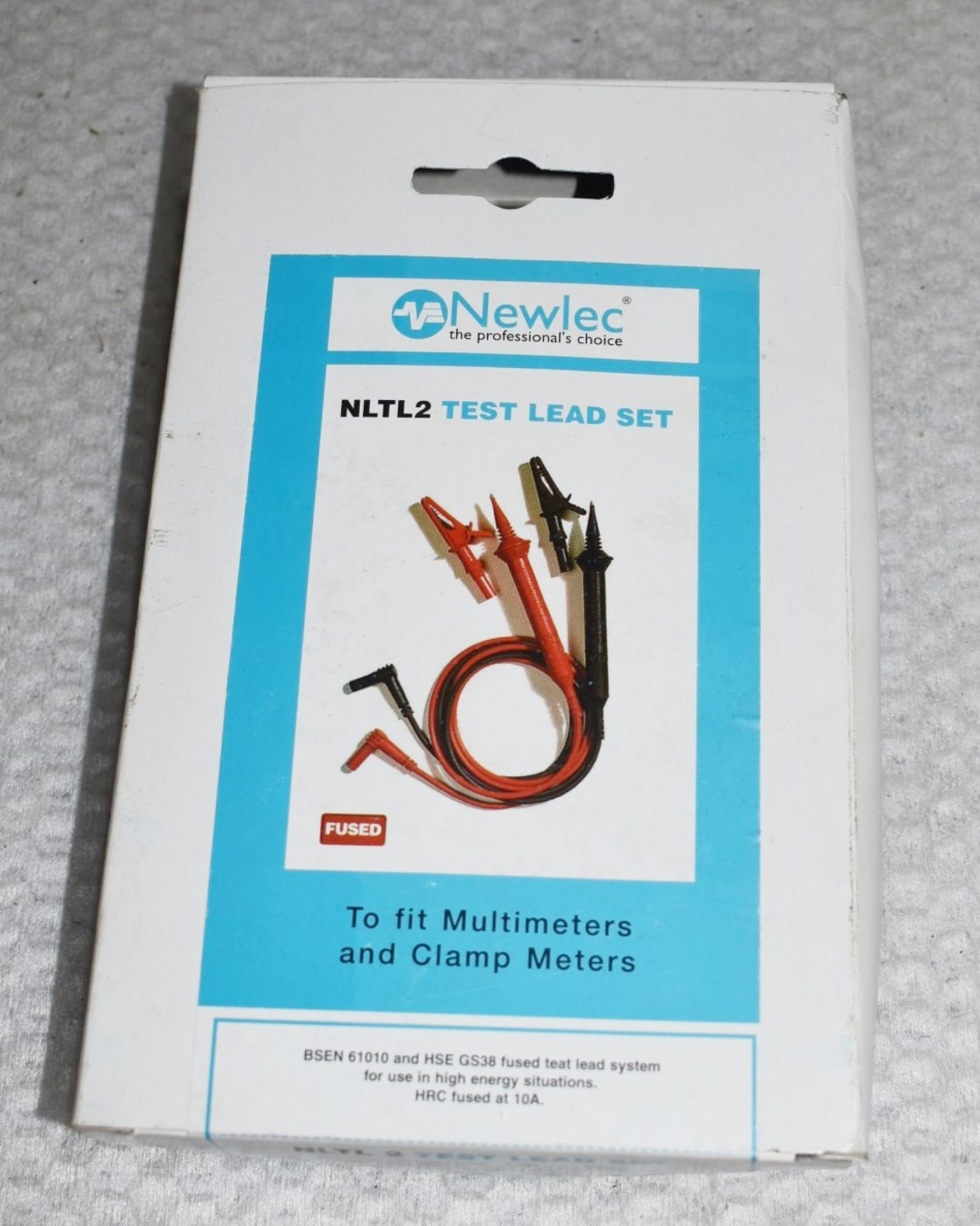 1 x NEWLEC NLTL2 Test Lead Set - Ref: DS7523 ALT - CL816 - Location: Altrincham WA14