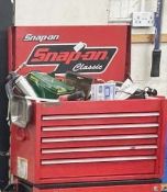 1 x Snap On 5 Drawer Tool Box With Contents