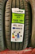 1 x Rapid P609 Motor Vehicle Car Tyre - Size: 195/55R 16 87V - New and Unused