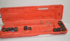 1 x Empty Tool Case, With Assorted Crimping Inserts - Ref: DS7563 ALT - Location: