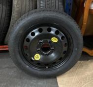 1 x Continental Motor Vehicle Car Tyre With Space Saver Spare Wheel - Size: 115/60R16 99VXL - New