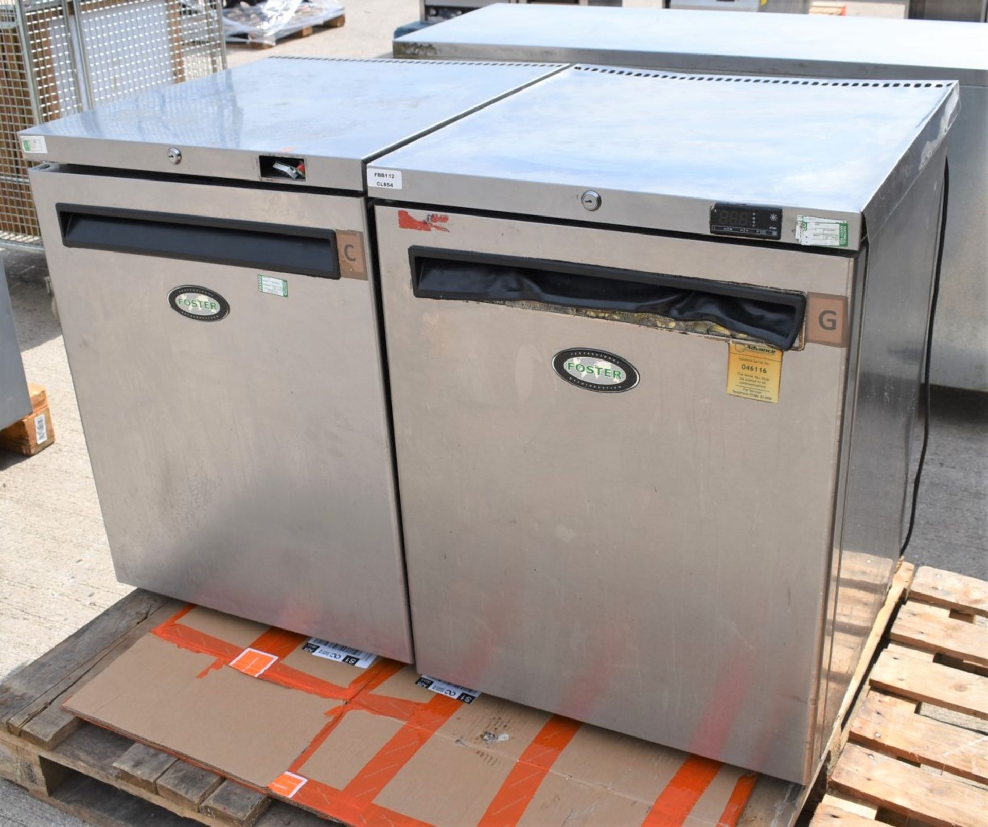 2 x Foster LR150A Undercounter Freezers - Image 10 of 12