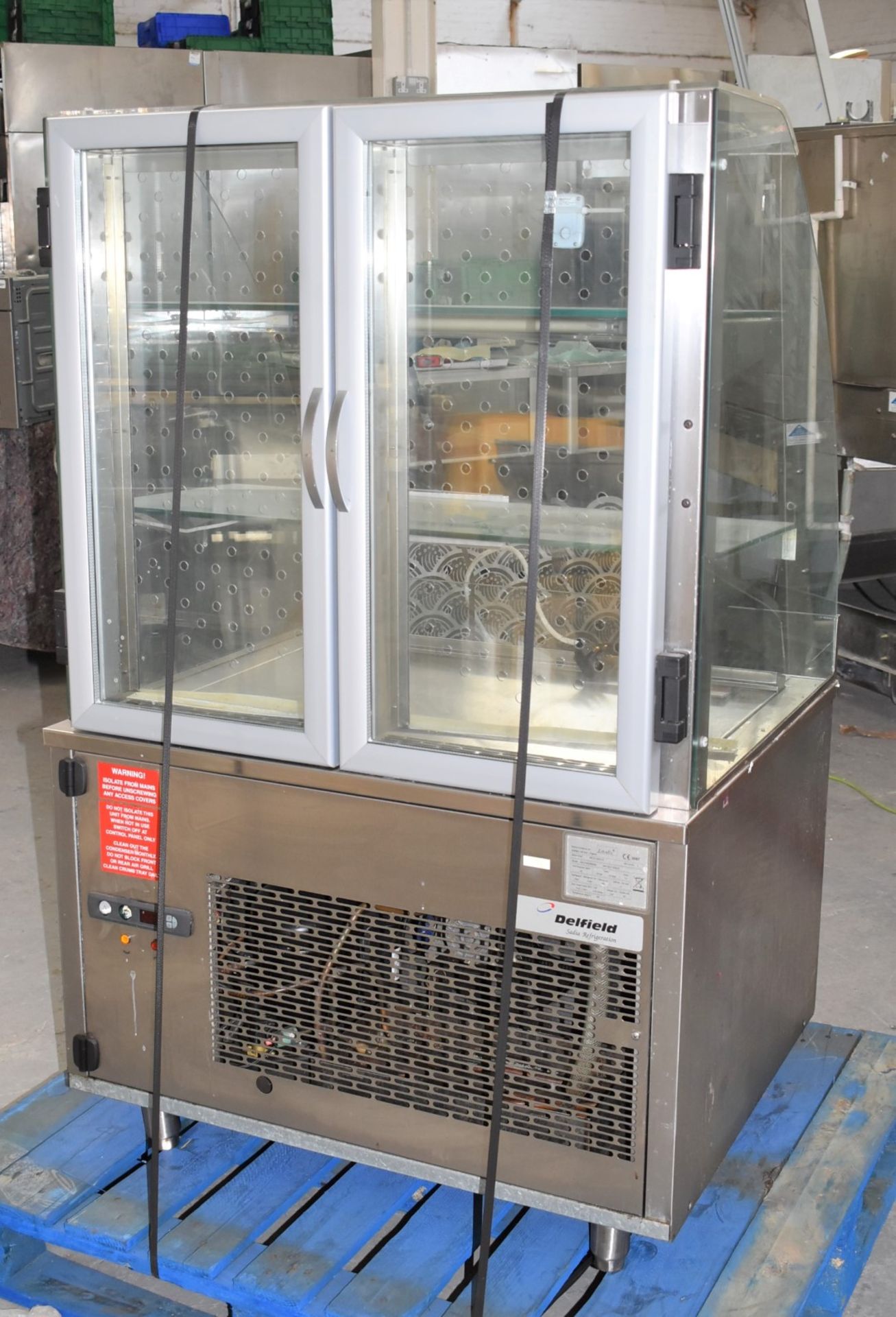 1 x Enodis Self Serve Commercial Refrigerator With Rear Doors - Dimensions: H142 x W89 x D75 cms