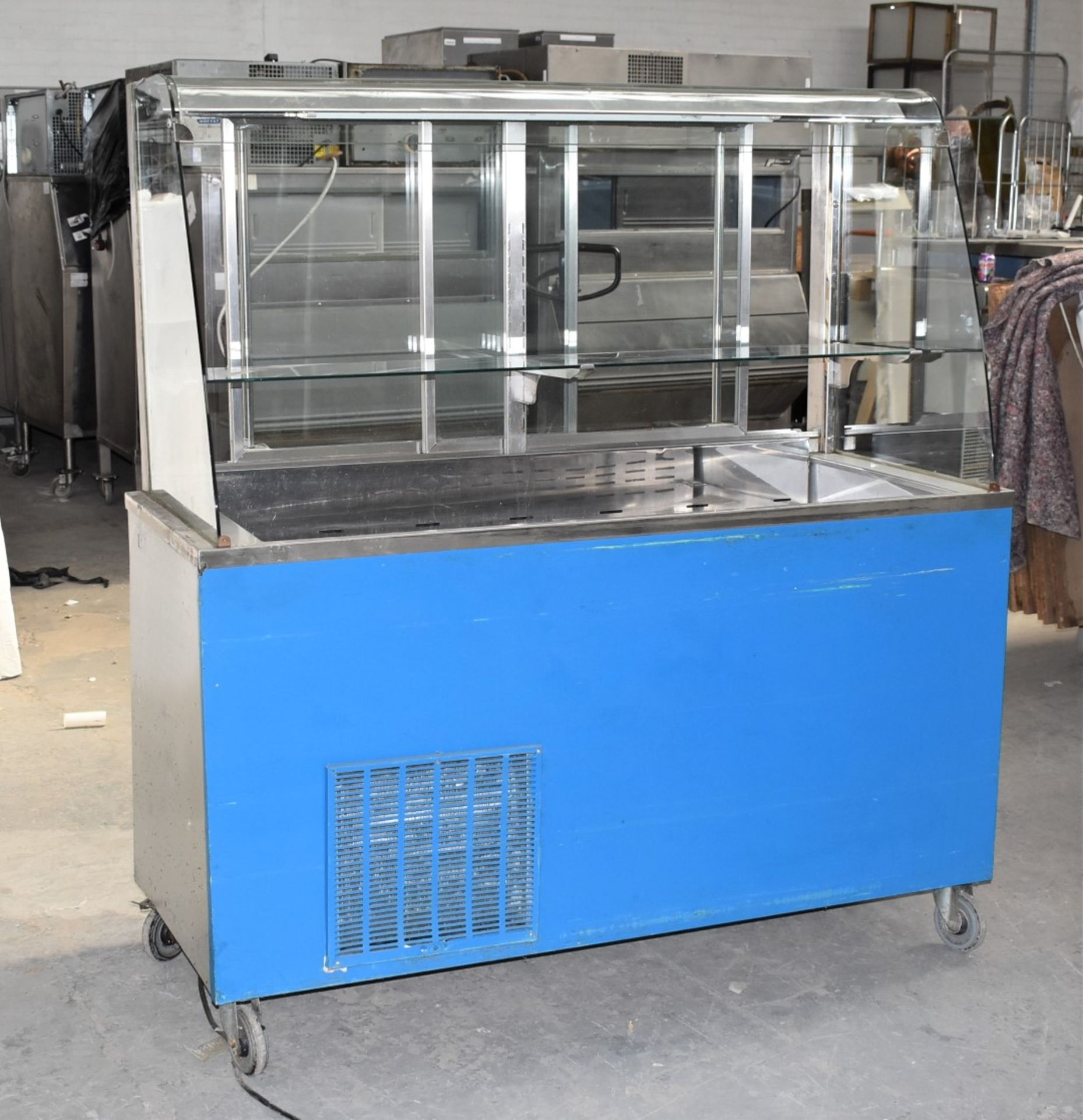 1 x Moffat Self Serve Refrigerated Food Chiller - 240v - Dimensions: H160 x W150 x D64 cms