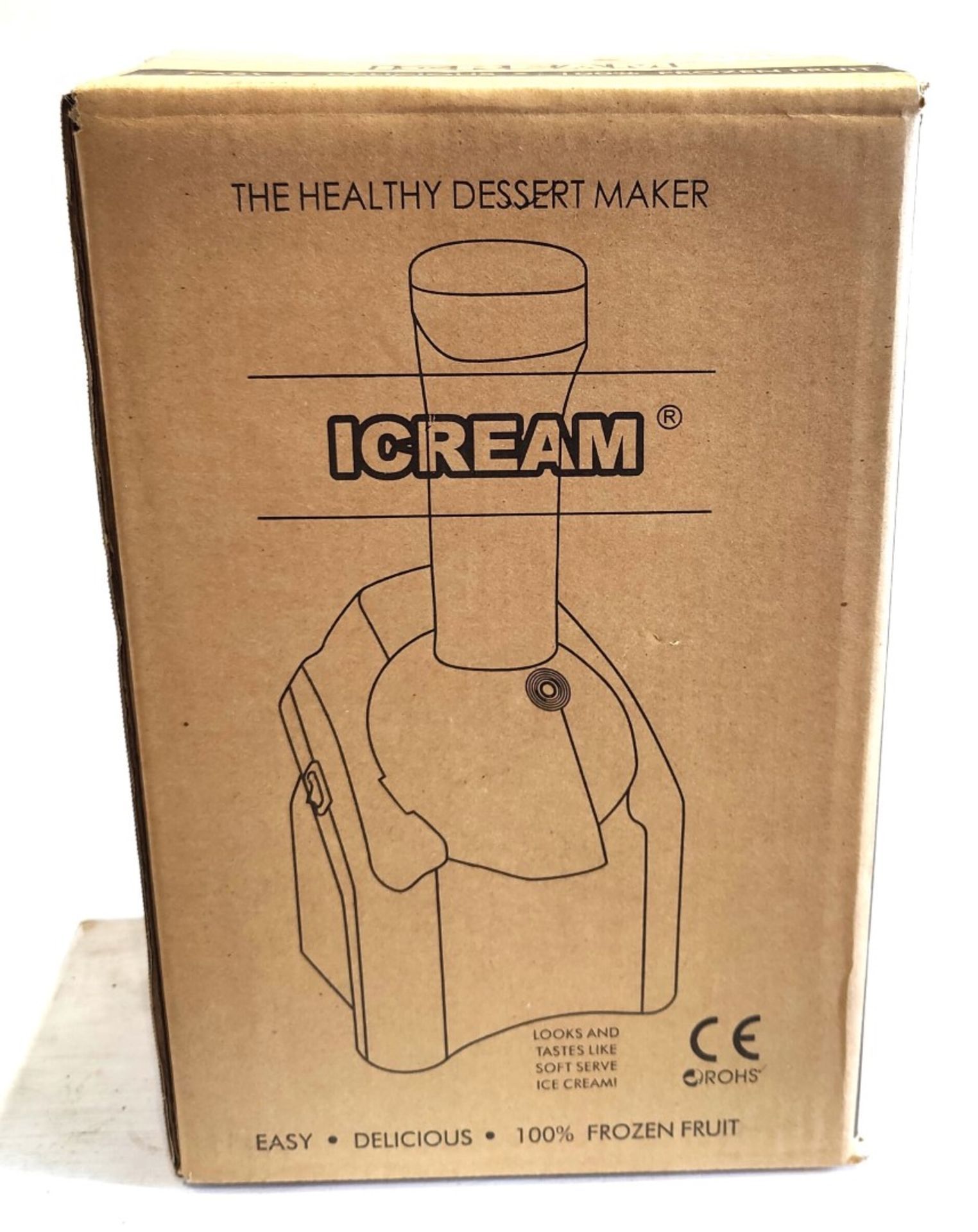 1 x Icream Healthy Desert Maker - Yogurt and Soft Ice Cream Home Appliance - 240v - Brand New - Image 12 of 12