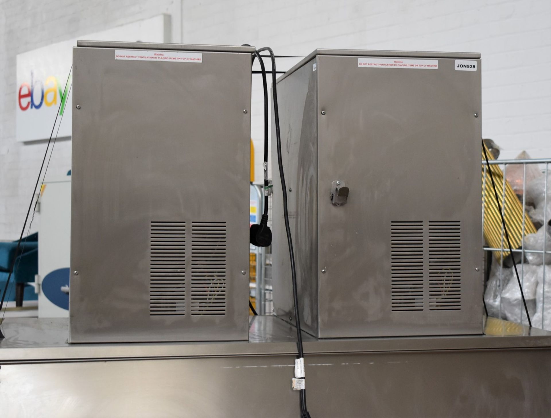 1 x Commercial Ice Maker With a Follett 431kg Ice Hopper and Two Ice Cool ICS700 Ice Making Heads - Image 3 of 15