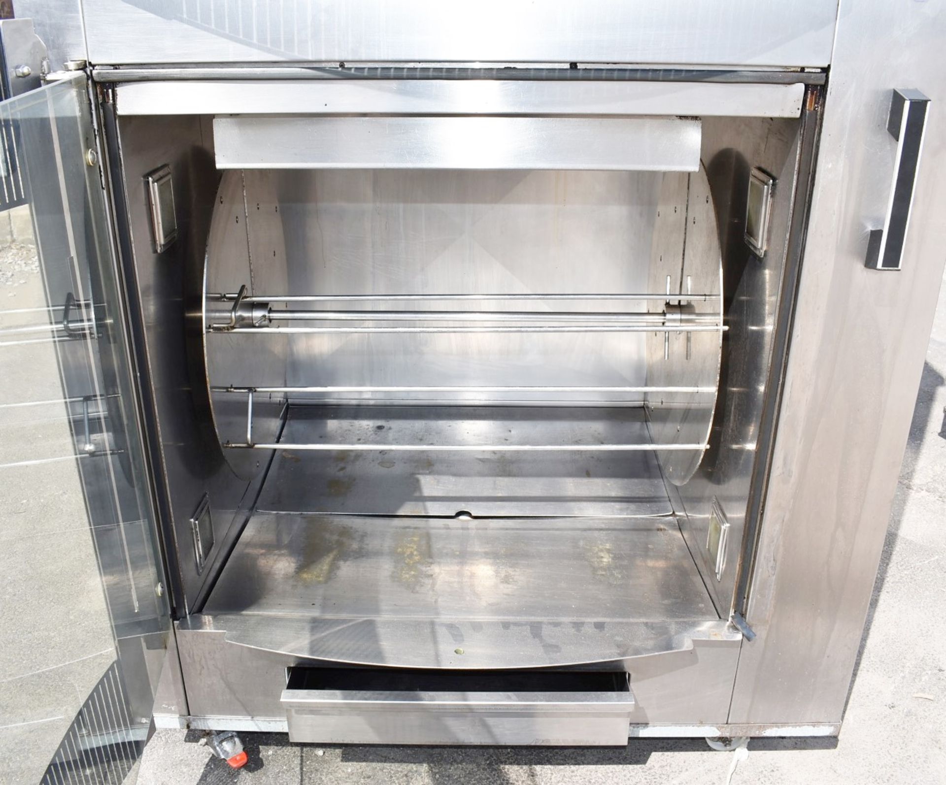 1 x BKI BBQ King Commercial Double Rotisserie Chicken Oven With Stand - Type VGUK16 - 3 Phase - Image 10 of 21