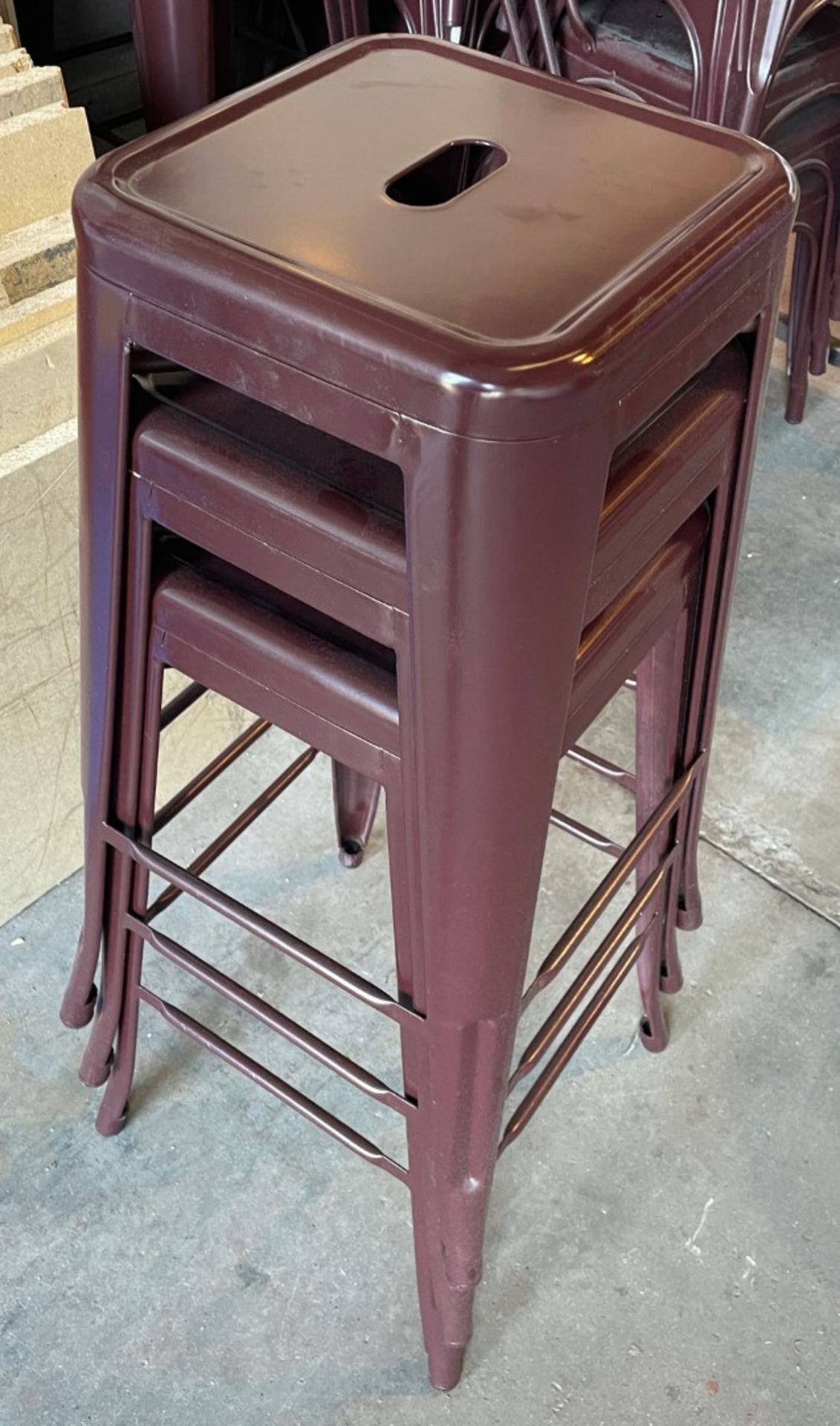 3 x Metal Bar Stools - Ref: FGN066 - CL834 - Location: Essex, RM19This lot was recently removed from - Image 3 of 4