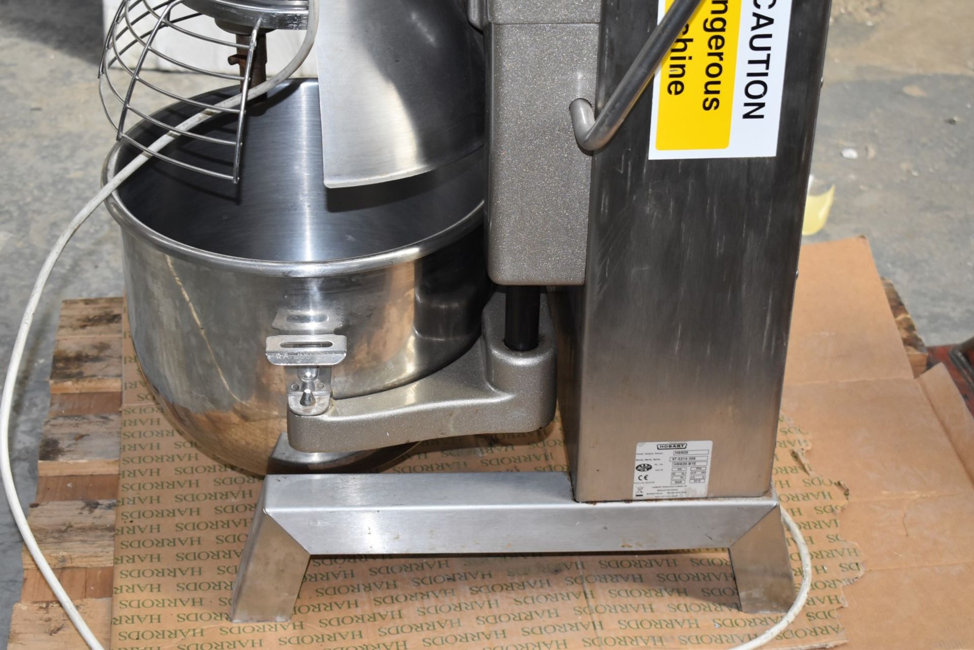 1 x Hobart HSM20 20 Litre Dough Mixer - Image 8 of 8