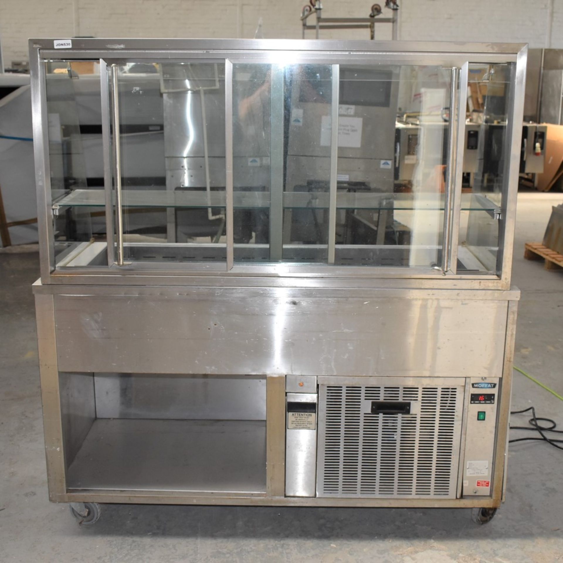 1 x Moffat Self Serve Refrigerated Food Chiller - 240v - Dimensions: H160 x W150 x D64 cms - Image 2 of 8