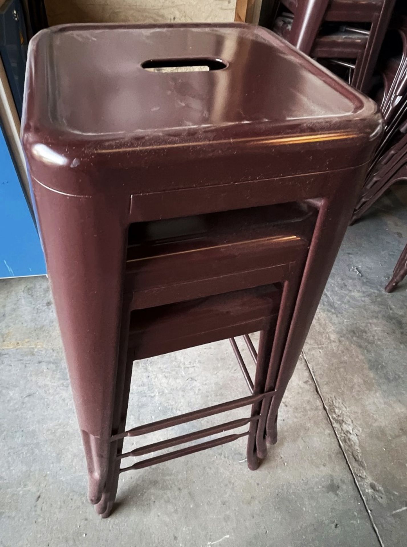 3 x Metal Bar Stools - Ref: FGN066 - CL834 - Location: Essex, RM19This lot was recently removed from - Image 4 of 4