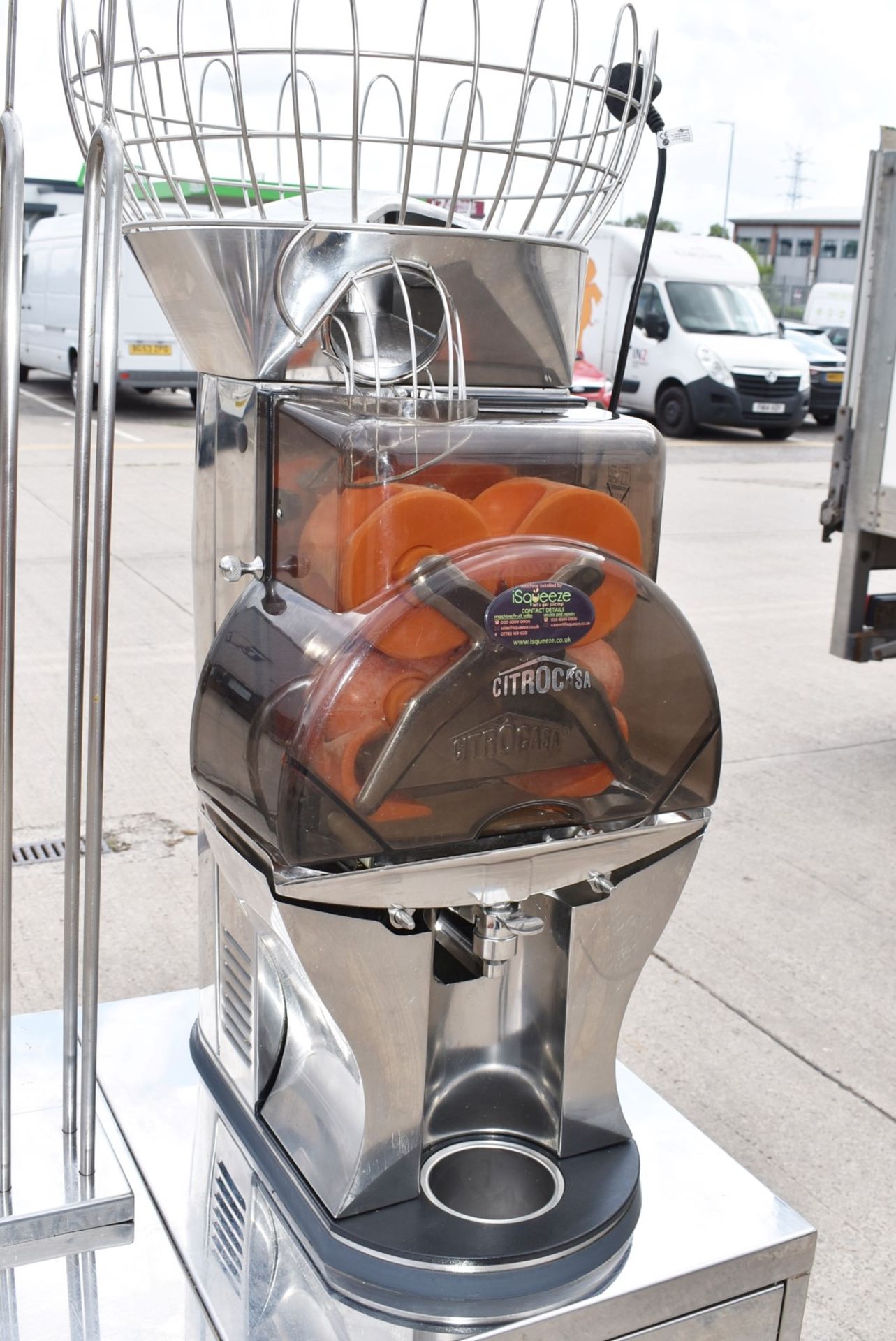 1 x Citrocasa Commercial Orange Juicer - Model Fantastic ATS - Auto Fruit Feeding Juicer RRP £7,900 - Image 4 of 25