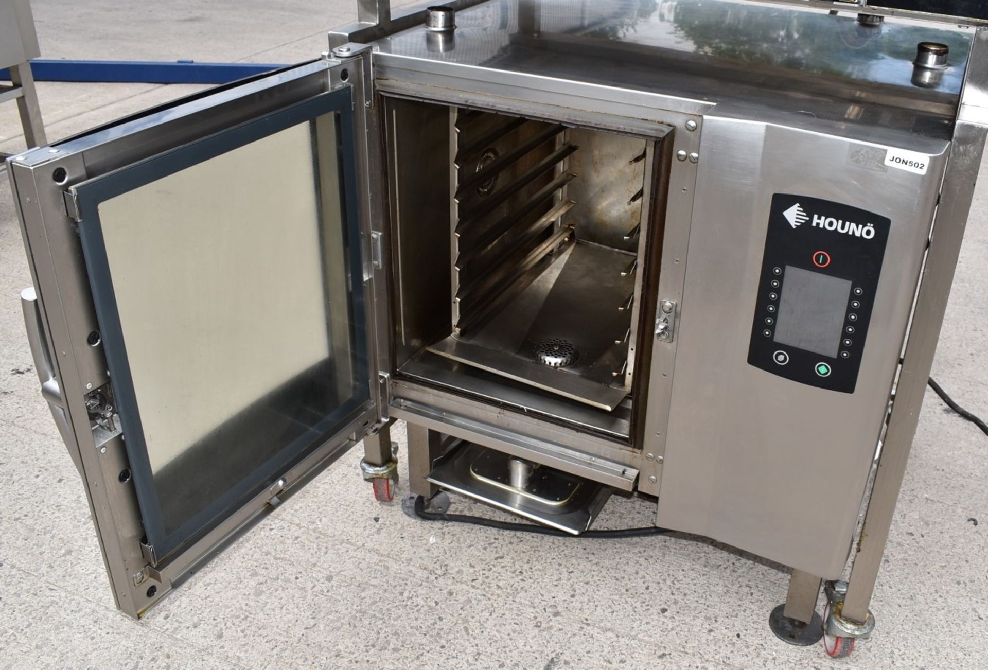 1 x Houno Electric Combi Oven and Fri-jado Rotisserie Oven Combo With Stand - 3 Phase - Image 19 of 22
