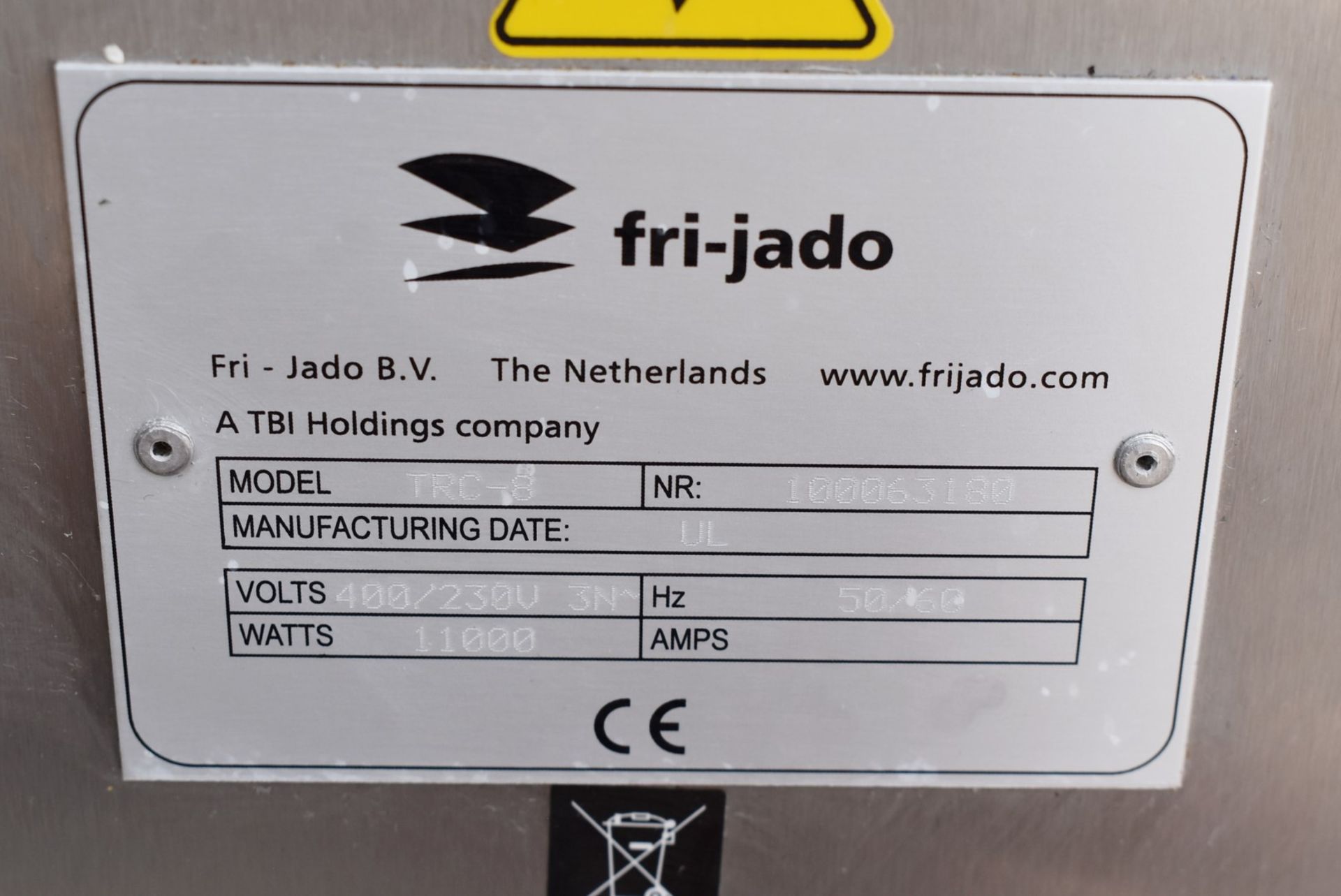 1 x Fri-Jado Turbo Retail 8 Grid Combi Oven - 3 Phase Combi Oven With Various Cooking Programs - Image 24 of 24