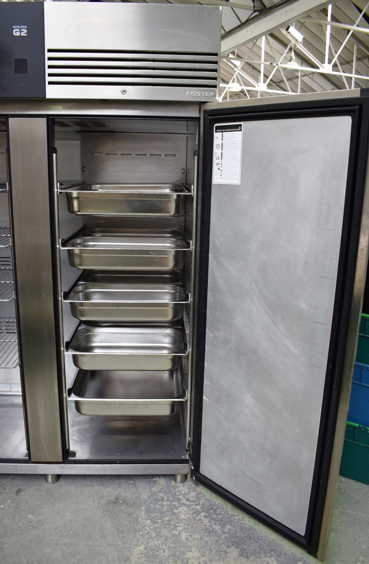 1 x Foster Eco Pro G2 Two Door Upright Meat Fridge - Model EP1440M - 1350 Litre - RRP £4,600 - Image 10 of 22