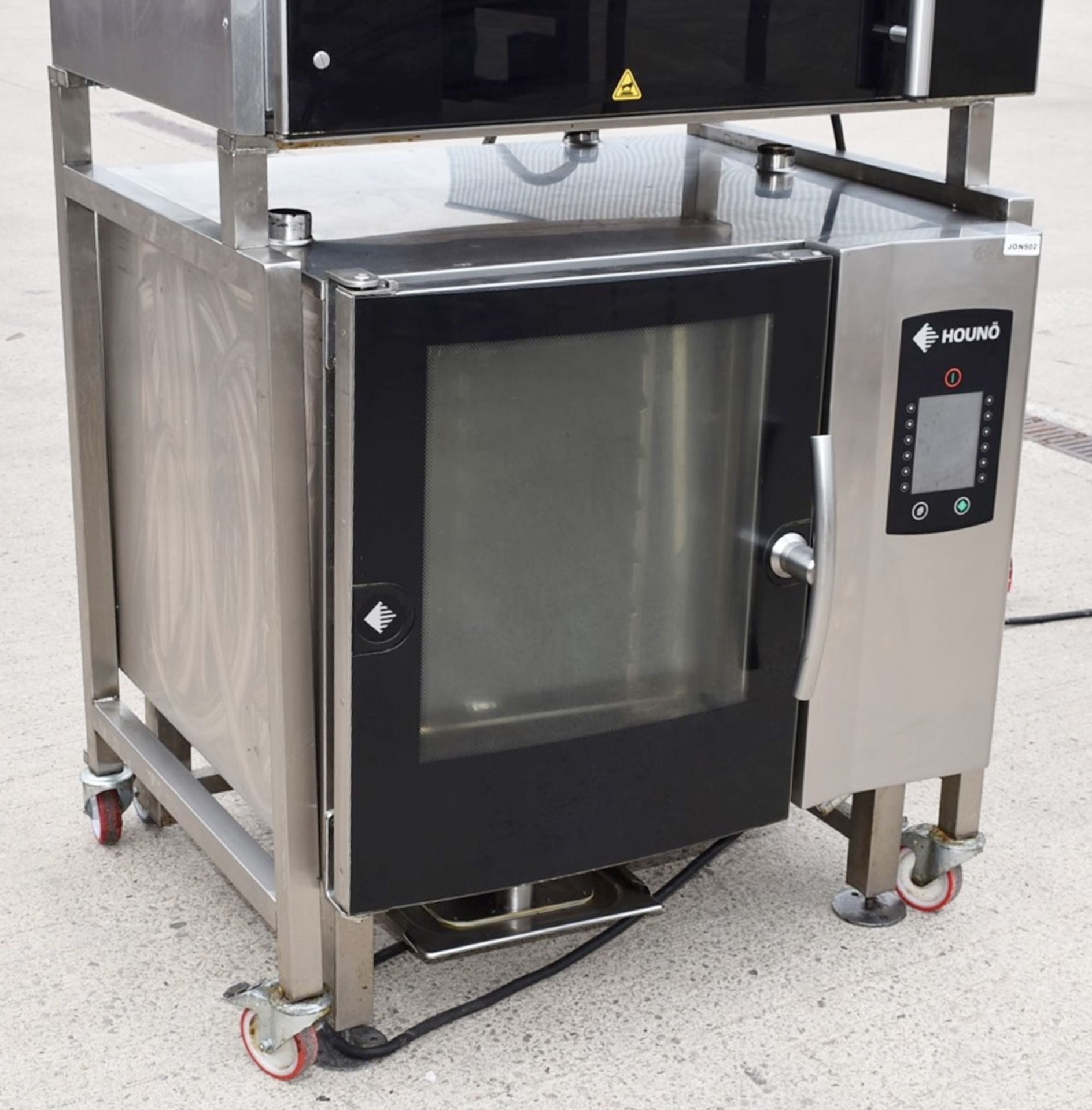 1 x Houno Electric Combi Oven and Fri-jado Rotisserie Oven Combo With Stand - 3 Phase - Image 6 of 22