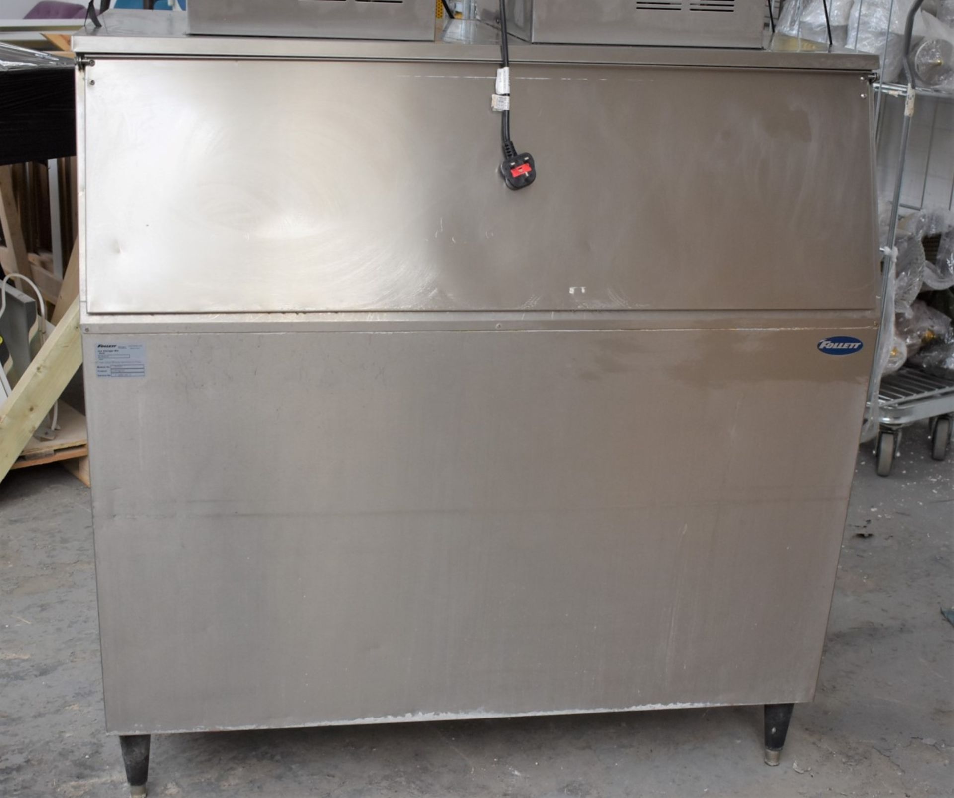 1 x Commercial Ice Maker With a Follett 431kg Ice Hopper and Two Ice Cool ICS700 Ice Making Heads - Image 4 of 15