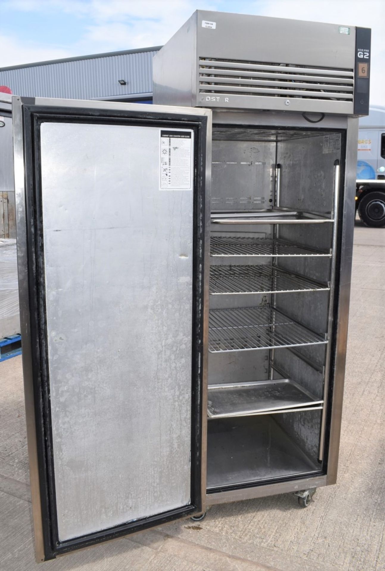 1 x Foster EcoPro G2 EP700M Upright Refrigerated Meat Cabinet - Stainless Steel Exterior RRP £3,059 - Image 3 of 6