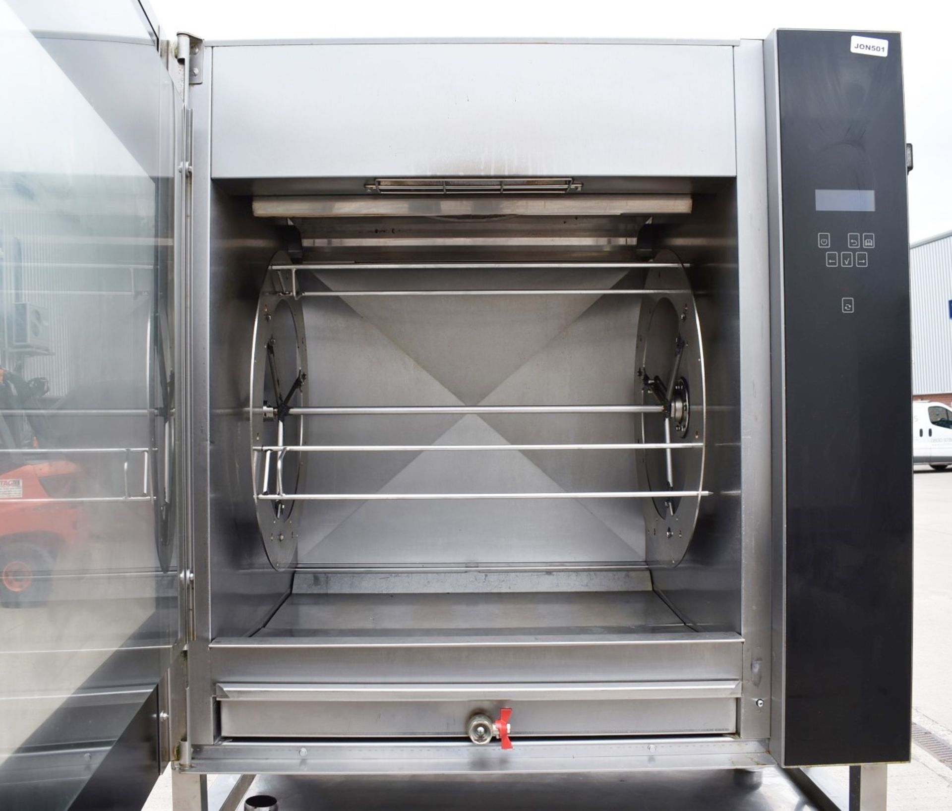 1 x Houno Electric Combi Oven and Fri-jado Rotisserie Oven Combo With Stand - 3 Phase - Image 11 of 22