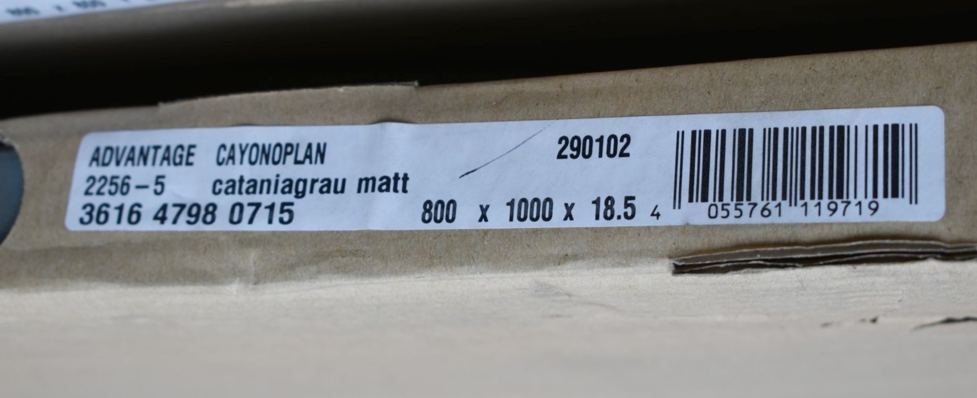 1 x KALDEWEI 'Cayonoplan' Steel Enamel Rectangular Shower Tray, In Catania Matt Grey (Mod.2256- - Image 5 of 10
