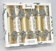 1 x HARRODS OF LONDON 'Regency Regalia' Luxury Christmas Cracker Crackers - Original Pricfe £129.00