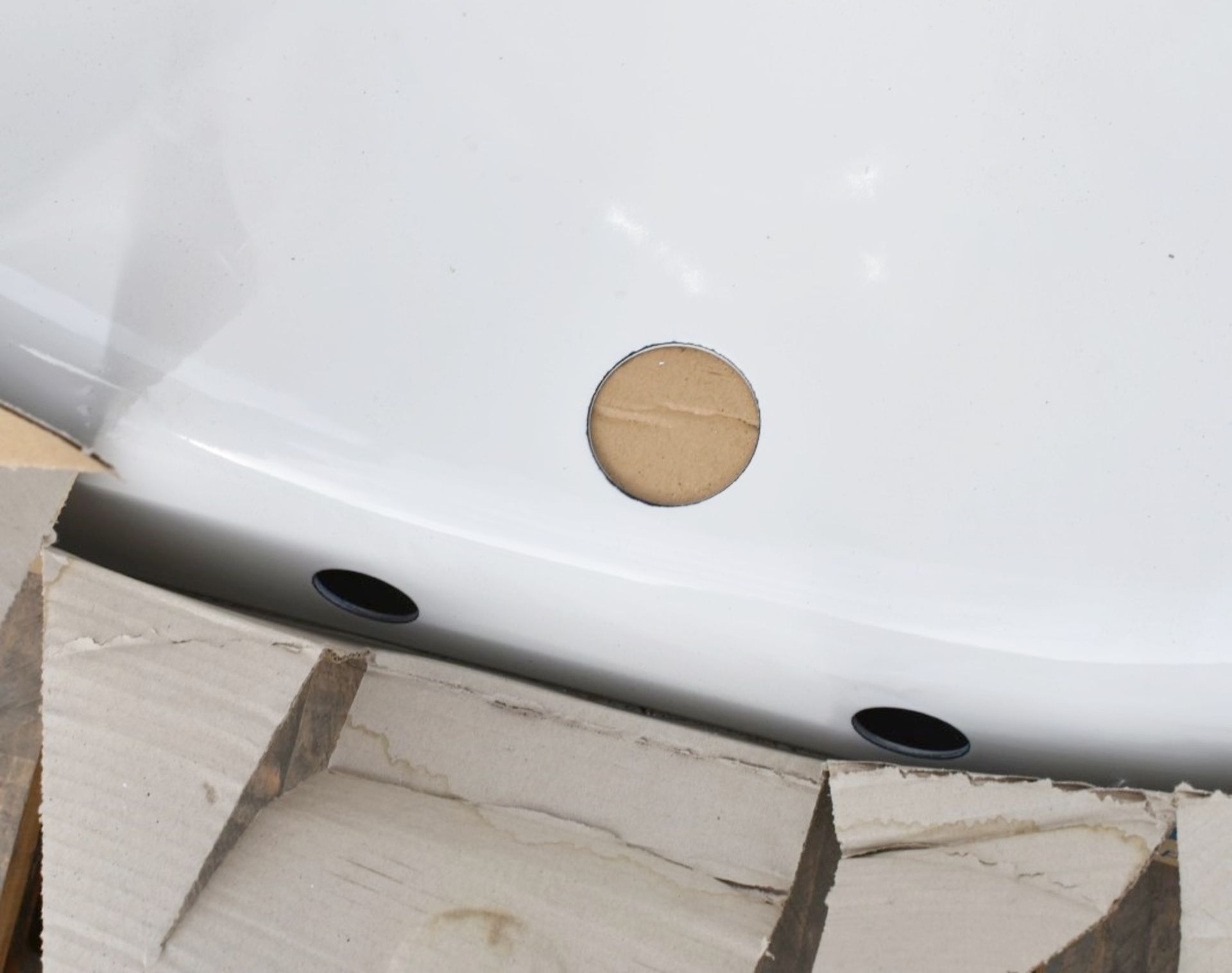 1 x KALDEWEI 'Saniform Plus Star' Premium 2-Tap-Hole Steel Enamel Rectangular Bath - RRP £696.00 - Image 10 of 12