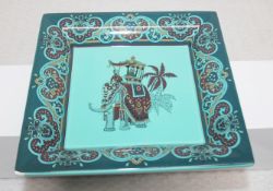 1 x ETRO 'Maharaja 500 Elephant' Italian Designer Ceramic Tray (20cm) - Original Price £159.00 -