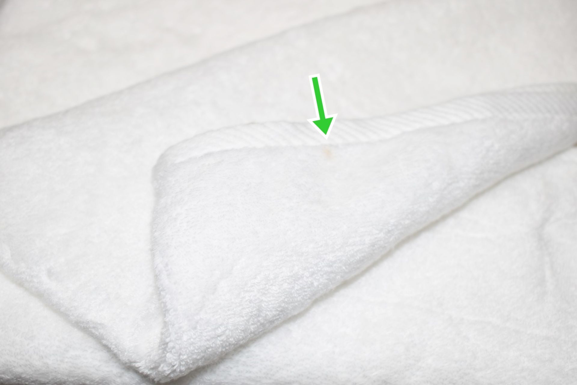 1 x HAMAM 'Glam' Terry Bath Towel, 70x140cm, 100% Hydrocotton - White - Original Price £115.00 - - Image 4 of 8