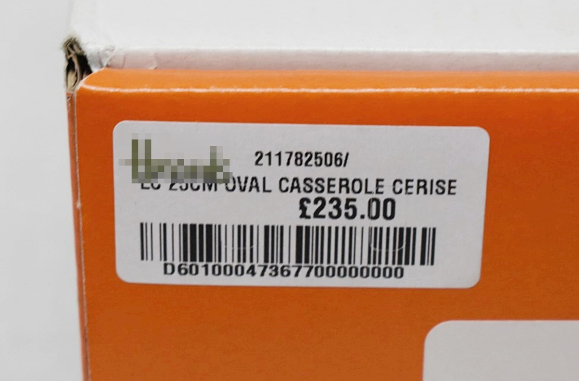 1 x LE CREUSET 'Signature' Enamelled Cast Iron 25cm Oval Casserole Dish In Cerise - RRP £235.00 - Image 5 of 11
