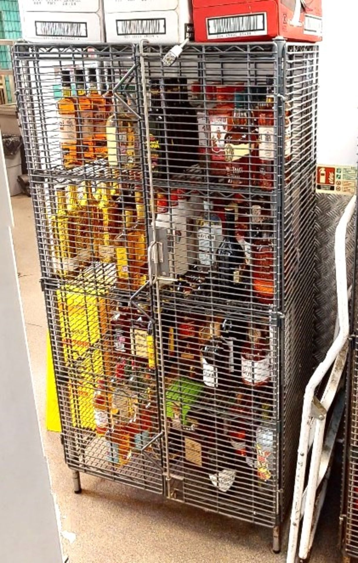 1 x Security Cage For Wines, Spirits and Other High Value Products