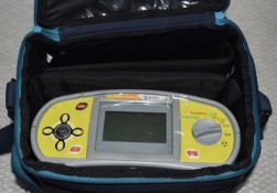 1 x METREL MI3000 EASIPlus Multifunctional Portable Electrical Tester With Carry Case - Ref: